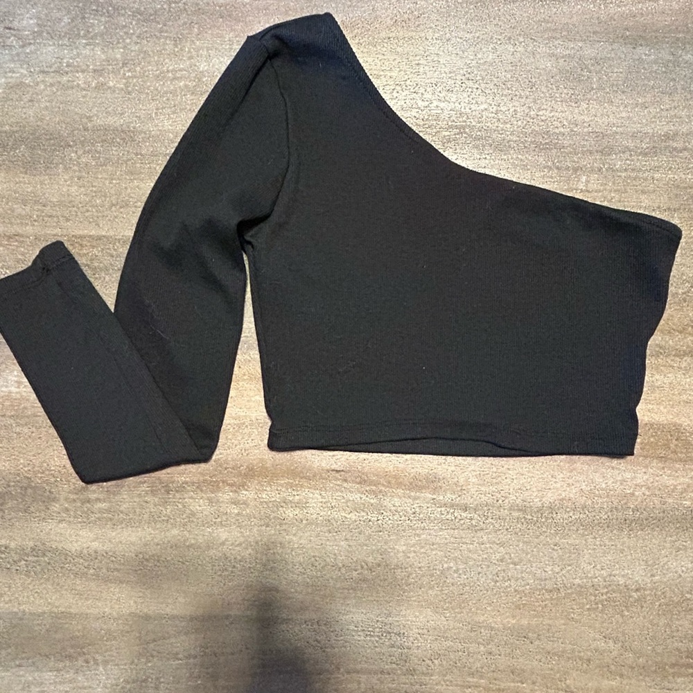 Black princess Polly one should crop top